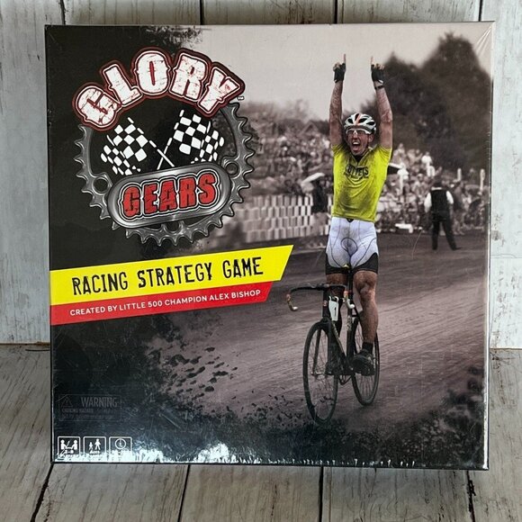 Glory Gears Racing Strategy Game By Mind Melt Games / Alex Bishop New Sealed - Picture 1 of 3